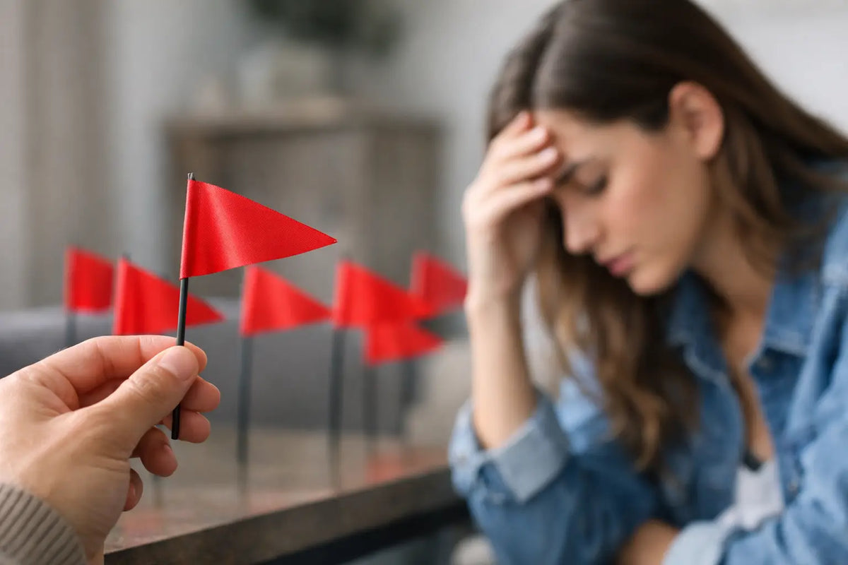 7 red flags afectivas que no debes ignorar